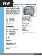 Duobias-M: 7SR242 - Multi-Functional Integrated Transformer Protection Relay