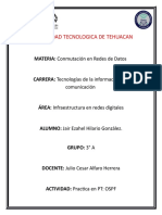 Practica en PT OSPF