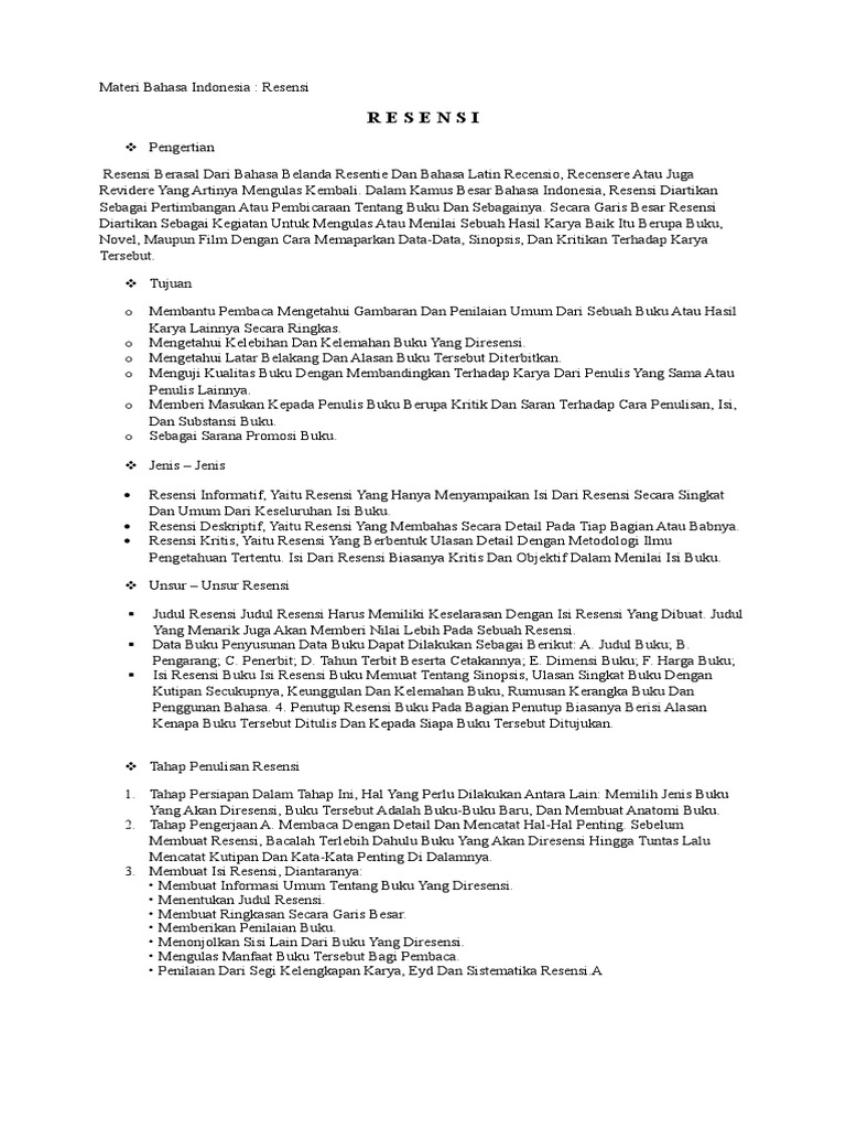 Resensi