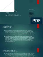 Design Rod of Diesel Engine