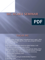 MC Acara Seminar