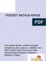 Povijest Razvoja Kemije