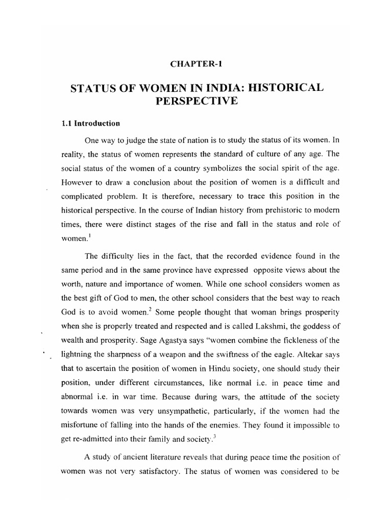 Status of Women in India | PDF | Widow | Vedas