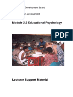 PD HD 2 2 Educational Psychology Lecturer