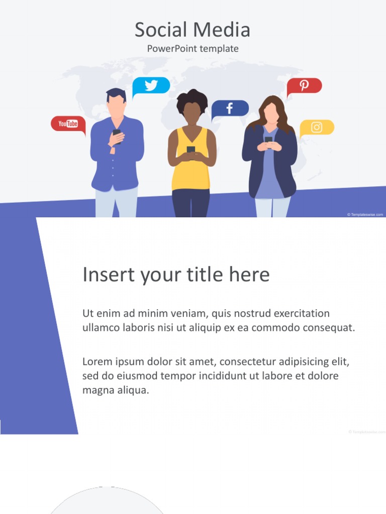 Social Media: Powerpoint Template | PDF | Career & Growth