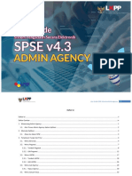 User Guide SPSE 4.3 Admin Agency 25 Februari 2019