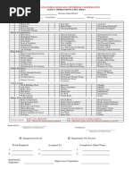 Kinglong Employees Multipurpose Cooperative: Daily Operations List (Dol)