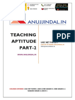 Teaching Aptitude PART-2: Ugc Net Paper I