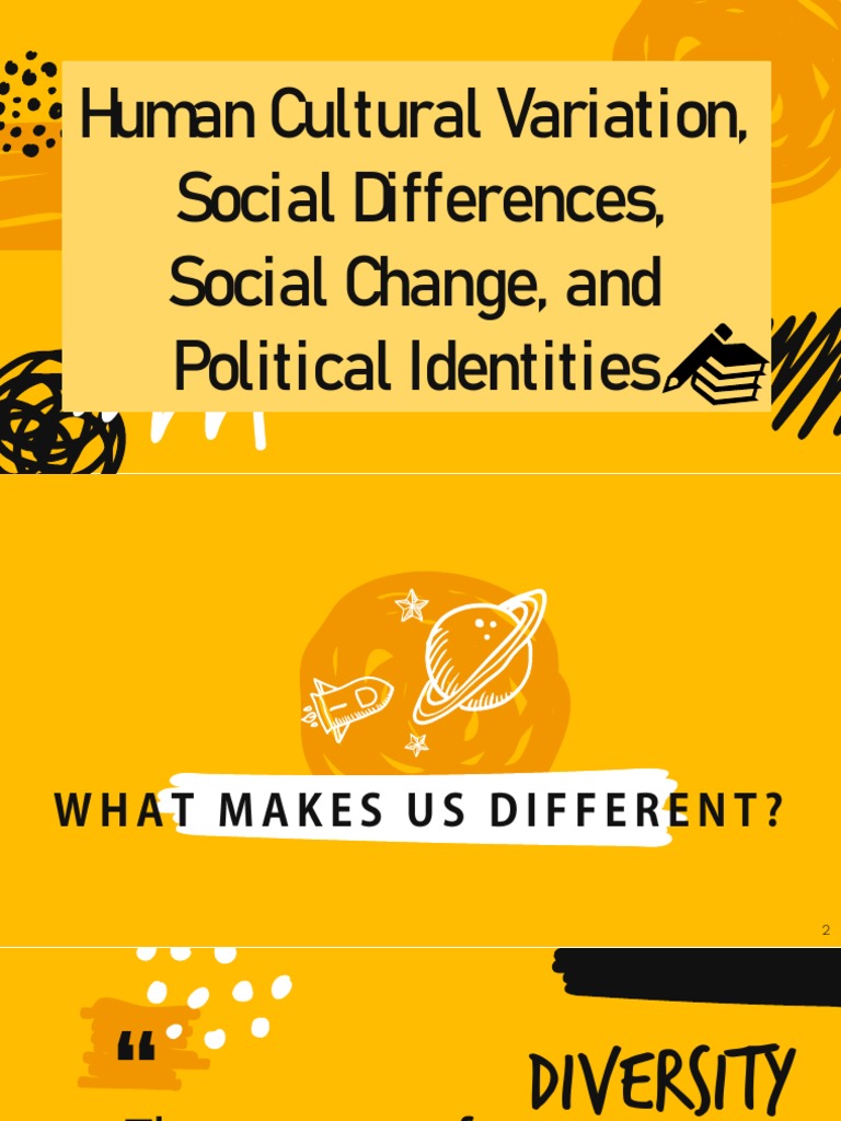 Human Cultural Variation and Social Differences | PDF