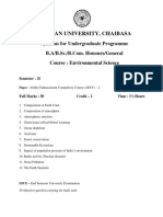 Syllabus - Environmental Science PDF