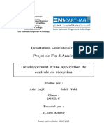 PFA: Conception et développement d'une application web mobile de contrôle réception(nf x 06-022)