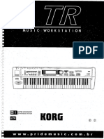 Manual Korg TR