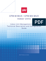 CFM-M-MUX CFM-M4-MUX Indoor Units Indoor PDF