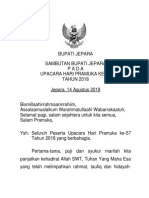 Sambutan Upacara Pramuka