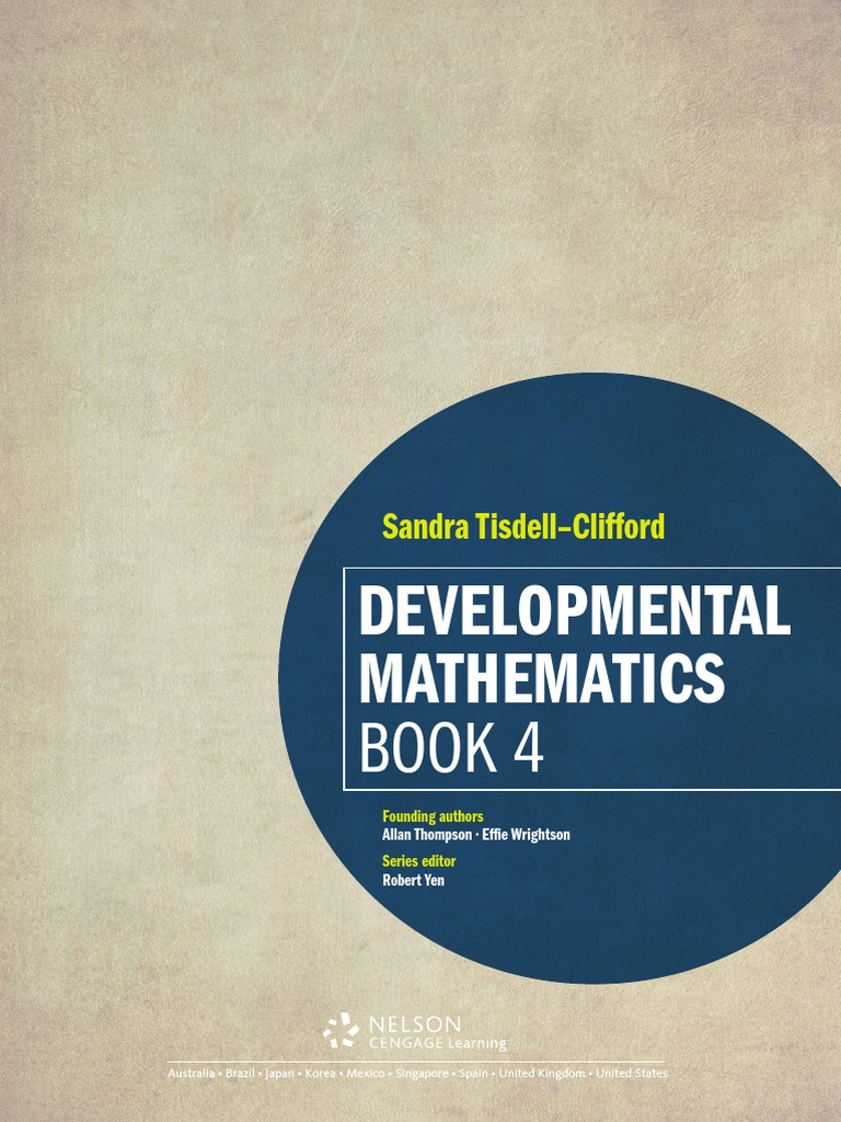 Developmental Mathematics Book 4 | PDF | Fraction (Mathematics) | Area
