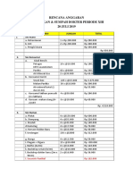 New Rencana Anggaran SumDok Periode XIII - Doc'