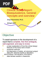 Download Clinical Study Report Bioequivalence General Concepts and Overview by Ahmad Abdullah Najjar SN4204547 doc pdf