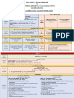 Seminar Schedule Tentative