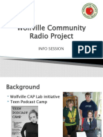 Wolfville Community Radio Project