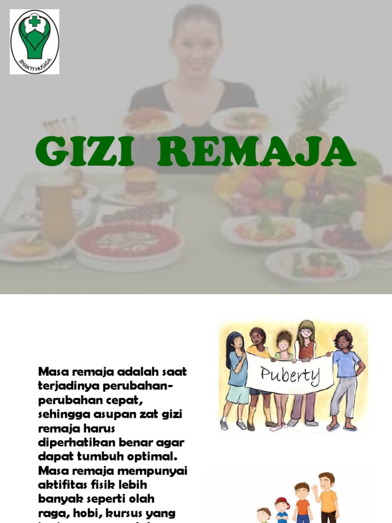 Ppt Gemuk Dan Kurus Pada Remaja