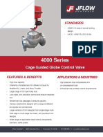 4000 Series control valve