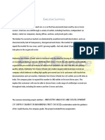 Executive Summary: Industry Analysis and Development of Supply Chain For Mahindra First Choice