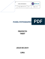 Panel Fotografico