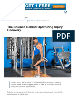 The Science Behind Optimizing Injury Recovery