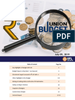 IIFL Union Budget 2019-20