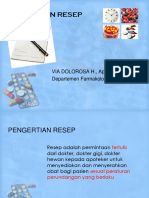 Penulisan Resep PP