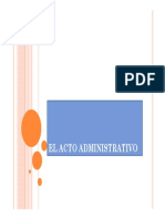 El Acto Administrativo