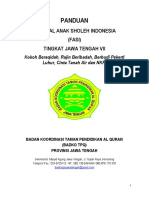 Panduan FASI Jateng VII 2019