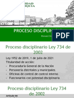 Proceso Disciplinario