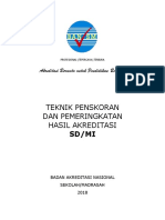 Teknik Penskoran Akreditasi 2018