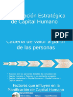 Planificación Estratégica de Capital Humano 