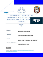 Modalidades E-Bussines Perú y America Latina