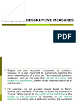 Numerical Descriptive Measures