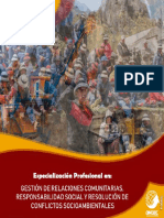 Stión de Relaciones Comunitarias, Responsabilidad Social y Resolución de Conflictos Socioambientales - OMDEC Perú