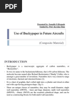 Use of Buckypaper in Future Aircrafts