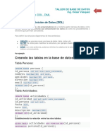 DDL y DML Ejmeplos PDF