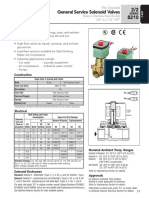 General Service Solenoid Valves: Features