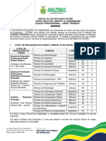 Edital n001 Curso Tecnico Manaus