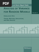 Analysis of Variance EBOOK PDF