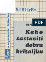 Kako Sastaviti Dobru Krizaljku-Slavko Peleh