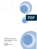 CSR Executive Summary DLF - Udit Khanijow