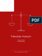 Brosur Fakultas Hukum