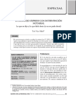 El Desalojo Express Con Intervención Notarial - Yuri Vega Mere