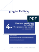 Rupturas epistémicas del siglo XX y los procesos de cambio en educación