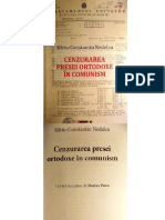 Cenzurarea Presei Ortodoxe in Comunism. Bucuresti: Eikon, 2019. 278 P.