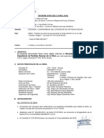 Informe .Sup - N°09 CONFORMIDAD DE EXPEDIENTE DE PARTIDAS NUEVAS